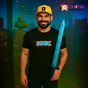 Tricou Sonic PNG Bilal Copii | Dama | Barbat - Img 2