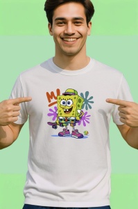 Tricou SpongeBob Style Smart Outfit Copii | Dama | Barbat - Img 2