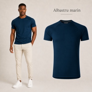 Tricou Sport Bărbați Malfini Destiny 175, 95% Micro Poliester, 5% Elastan, 160 g/m², Extra Dry, Slim Fit, Guler Rotund, Mărimi S 2XL - Img 12