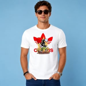 Tricou Super Mario Skater Boy Red Cap Urban Rebel Street Culture Art, din bumbac 100% Copii | Dama | Barbat - Img 2