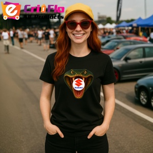 Tricou Suzuki Cobra Ataca | Unisex Dama si Barbat - Img 3