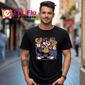 Tricou Sylvester swag cu bluza portocalie Power Cat Copii | Dama | Barbat Barbat - Img 17