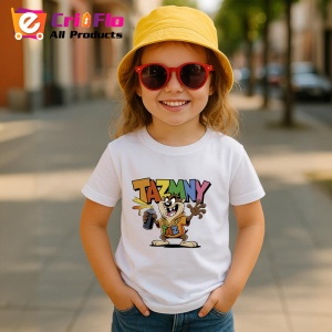 Tricou Taz Relaxed Style cu sapca, ghete si bautura in mana, vibe chill Copii | Dama | Barbat - Img 19