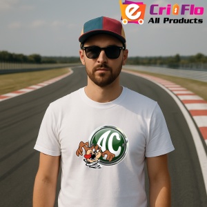 Tricou Tazz Cu Logo Ac | Unisex Dama si Barbat - Img 2