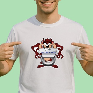 Tricou Tazz Cu Logo Dacia Duster | Unisex Dama si Barbat