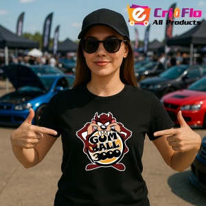 Tricou Tazz Cu Logo Gum Ball 3000 | Unisex Dama si Barbat