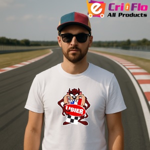 Tricou Tazz Cu Logo Ugier | Unisex Dama si Barbat - Img 2