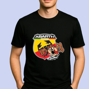 Tricou Tazz Vartej Cu Logo Abarth | Unisex Dama si Barbat