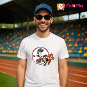 Tricou Tazz Vartej Cu Logo Shelby | Unisex Dama si Barbat - Img 2