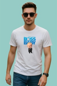 Tricou The Boss Baby bebelus sef in misiuni secrete si comice, Copii | Dama | Barbat - Img 2