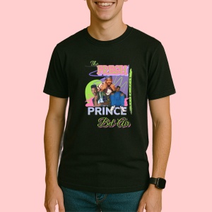 Tricou The Fresh Prince, muzica Hip-Hop / Rap (Will Smith), Dama | Barbat | Copii, Culoare Negru - Img 3