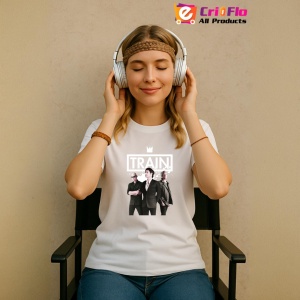 Tricou Train - Band Portrait, muzica Hip-Hop / Trap, Dama | Barbat | Copii - Img 7