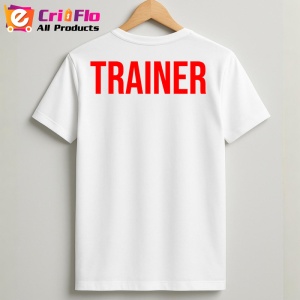 Tricou TRAINER, Personalizat | Unisex Dama si Barbat - Img 2