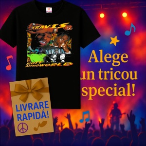 Tricou Travis Scott - Astroworld colorat, muzica Hip-Hop / Trap, Dama | Barbat | Copii, Culoare Negru - Img 11