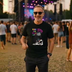 Tricou Travis Scott Here Vibe, muzica POP, Dama | Barbat | Copii, Culoare Negru - Img 9