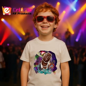 Tricou Travis Scott - Univers neon, muzica POP, Dama | Barbat | Copii - Img 11