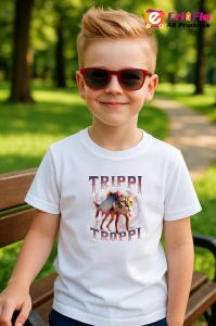 Tricou Trippi Troppi Purple ** Tralalero Tralala Copii | Dama | Barbat