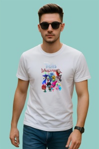Tricou Trolls personaje colorate si muzicale intr o lume plina de veselie, Copii | Dama | Barbat - Img 2