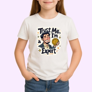 Tricou trust me im an expert crypto, ai incredere sunt expert in crypto, Copii | Dama | Barbat - Img 3