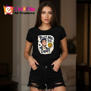 Tricou Trust me im an expert crypto, ai incredere sunt expert in crypto, Copii | Dama | Barbat , tricou negru - Img 8