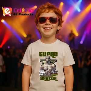 Tricou Tupac GTA V Muscles, muzica Pop, Dama | Barbat | Copii - Img 14