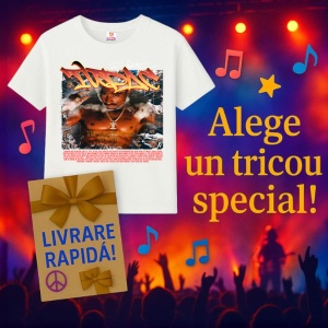 Tricou Tupac red flames, muzica Rap / Emo Rap, Dama | Barbat | Copii - Img 15