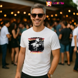 Tricou Tupac Respect Shirtless, muzica Rap, Dama | Barbat | Copii - Img 4