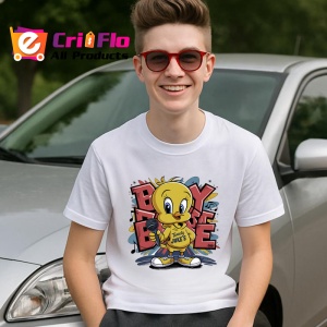 Tricou Tweety boy energy cu hanorac galben si sneakers urban Copii | Dama | Barbat Barbat - Img 9