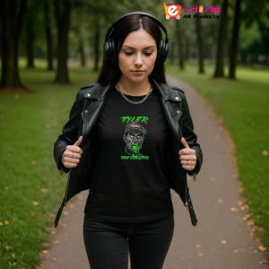 Tricou Tyler, The Creator - Green Drip, muzica Hip-Hop / Pop / Rock, Dama | Barbat | Copii, Culoare Negru - Img 14