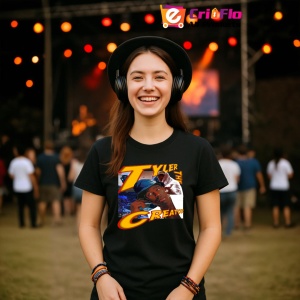 Tricou Tyler, The Creator - Red Microphone, muzica Pop / R&B / Reggae, Dama | Barbat | Copii, Culoare Negru - Img 5