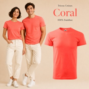 Tricou Unisex Damă / Bărbat Heavy New 137 – 100% Bumbac, Guler Rotund, 200 g/m², XS–5XL - Img 20