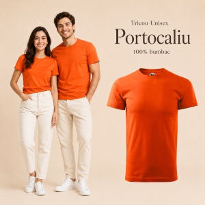 Tricou Unisex Damă / Bărbat Heavy New 137 – 100% Bumbac, Guler Rotund, 200 g/m², XS–5XL - Img 40