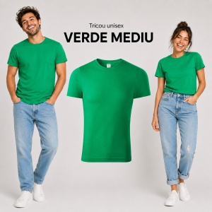 Tricou unisex damă și bărbat, 100% bumbac, mărimi XS–4XL, 22 culori disponibile - Img 30