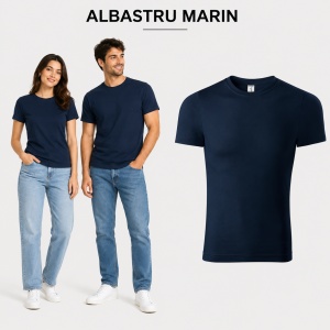 Tricou Unisex Parade din 100% Bumbac, 135 g/m², Guler Rotund, Mărimi XS–4XL - Img 16