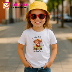 Tricou Vaca Boring Amuzanta Ochelari Soare, din bumbac 100% , tricou alb pentru Copii | Dama | Barbat - Img 5