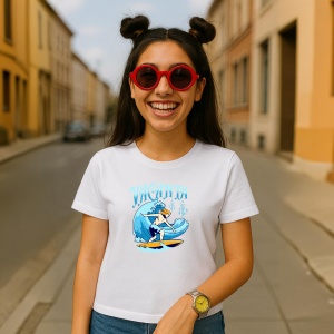 Tricou Vacanta modul on - Copii | Dama | Barbat - Img 4
