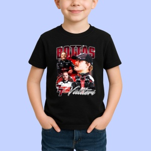 Tricou Valtteri Bottas Portret Masina Echipa Alfa Romeo Formula 1, Copii | Dama | Barbat - Img 2