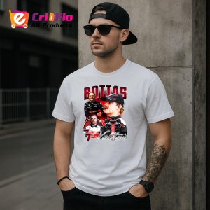 Tricou Valtteri Bottas Portret Masina Echipa Alfa Romeo Formula 1, Copii | Dama | Barbat - Img 5