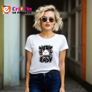 Tricou Very Easy Gym Motivational Cat, Copii | Dama | Barbat - Img 12