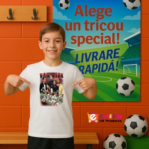 Tricou Virgil Van Dijk Cash Money The Best - Copii | Dama | Barbat - Img 6
