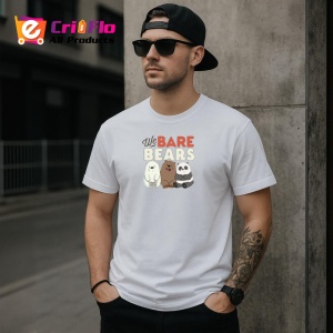 Tricou We Bare Bears cei trei ursi simpatici intr o lume moderna si amuzanta, Copii | Dama | Barbat - Img 5