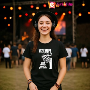 Tricou wiz khalifa alb contur, muzica Pop / Country (ini?ial), Dama | Barbat | Copii, Culoare Negru - Img 5