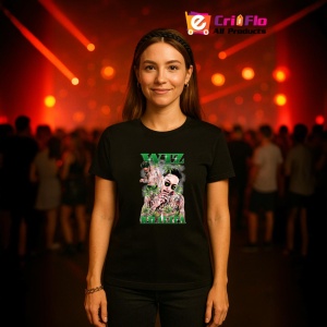 Tricou wiz khalifa jungle, muzica Hip-Hop / Trap, Dama | Barbat | Copii, Culoare Negru - Img 12