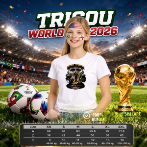Tricou Yangel Herrera Venezuela World Cup Fifa 2026, din bumbac 100%, tricou alb, Copii | Dama | Barbat - Img 8