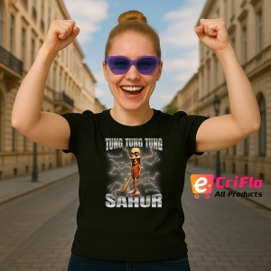 Tung Tung Tung Sahur 4 ** Tricou Tralalero Tralala Copii | Dama | Barbat - Img 12