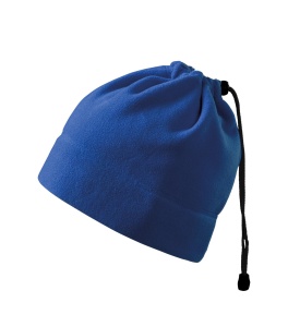 Caciula 2 in 1, caciula sau fular de gat de culoare albastru regal