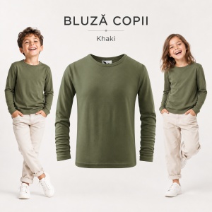 Bluză Copii Simplă pentru Școală - Img 11