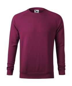 Bluza simpla cu maneca lunga barbati de culoare visiniu