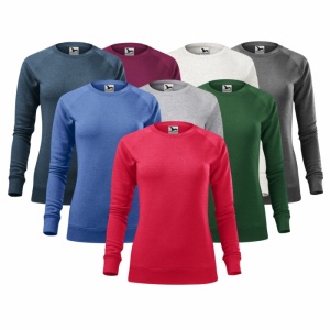 Imagine de prezentare pentru bluza simpla maneca lunga dama si culorile disponibile visiniu, verde, negru, alb, albastru, gri, rosu