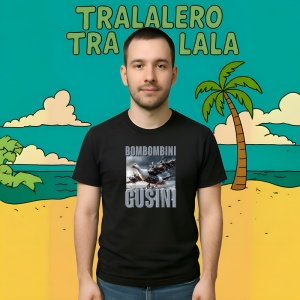 Brr Brr Patapim ** Tricou Tralalero Tralala Copii | Dama | Barbat - Img 9